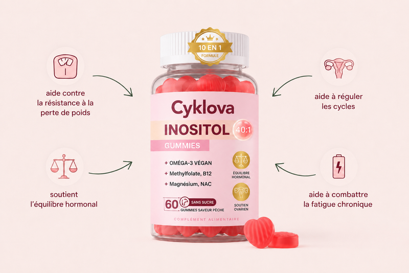 Cyklova - Le soutien hormonal pensé pour le SOPK